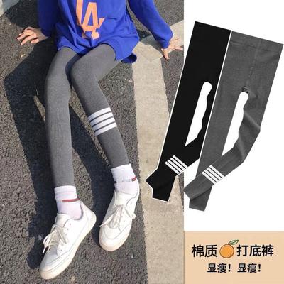 Lamb Wool Leggings Women's New Winter Cotton Pants, Fattened, Enlarged, High-waisted, Slim-fitting, Elastic B Nine-point Pants Can Be Worn Outside
