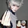 Wetrose Disponibile Costumi Cosplay di Killua Zoldyck Hunter × X Hantaa Kirua Zaoldyeck T-shirt Set Completo Parrucca Halloween Natale Nuovo