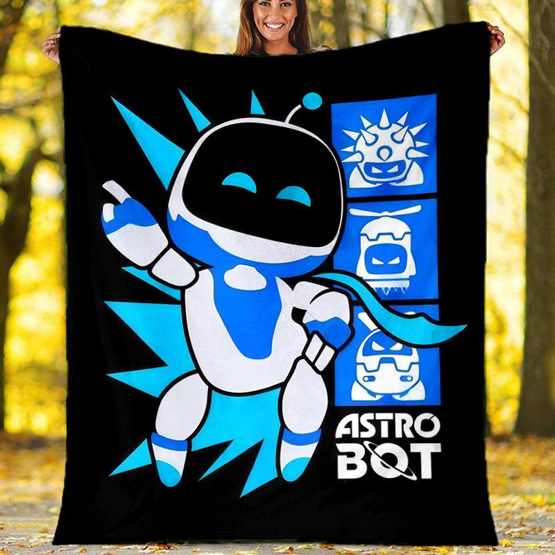 Astro Ben Fleece Blanket, Space Adventure Throw