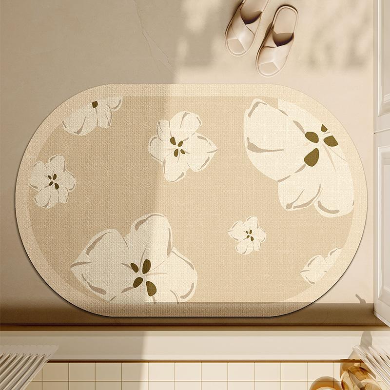 

Коврик для ванной комнаты Tulip Diatom Mud, впитывающий, быстросохнущий, противоскользящий, для ног пожилых беременных женщин 40 * 60cm