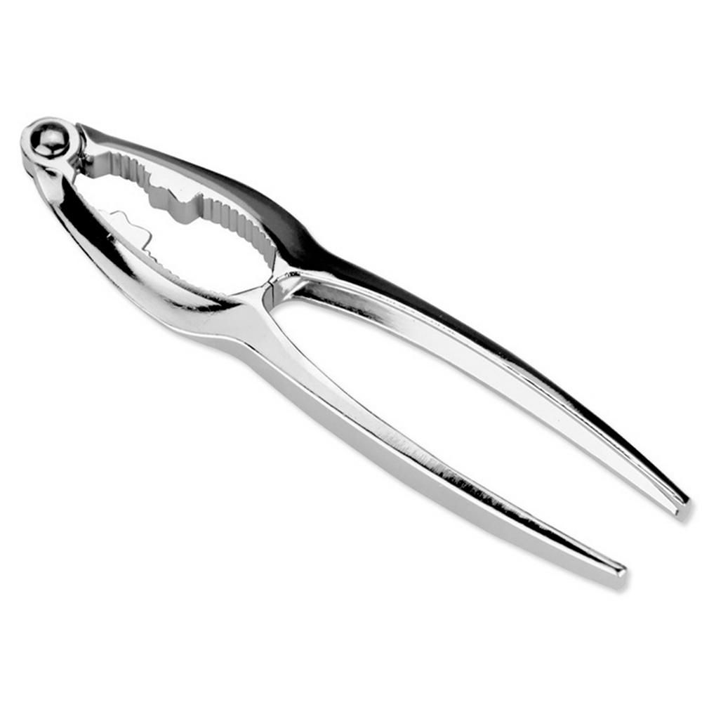 

HOT NEW Pick Leg Quick Kitchen Shellfish Eating Pliers Easy Tool Metal Pincer Crab Seafood серебряный