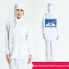 Dustproof Clean Suit with Card Slot and Back Strap