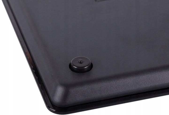 Waga Kuchenna Elektroniczna Lcd Do 5Kg Od 1G Szklana Czarna Domowa Płaska