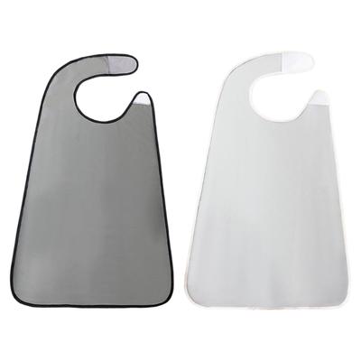 Waterproofing Adult Dining Bib Scarf for Elderly Comfortable Reusable Clothing Protector Fashionable
