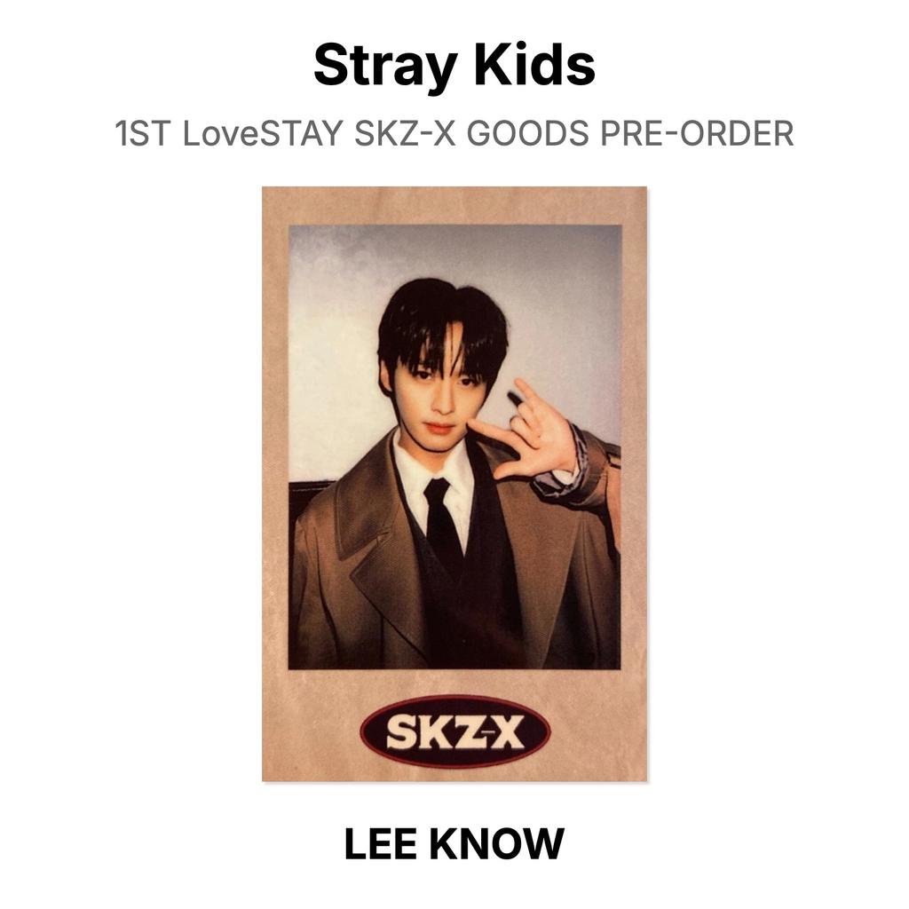 Stray Kids 1ST LoveSTAY SKZ-X GOODS PRE-ORDER Official Photocard