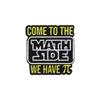 Academic Math Creative Series Cartoon Brooches Unique Metal Pins For Gifts Students