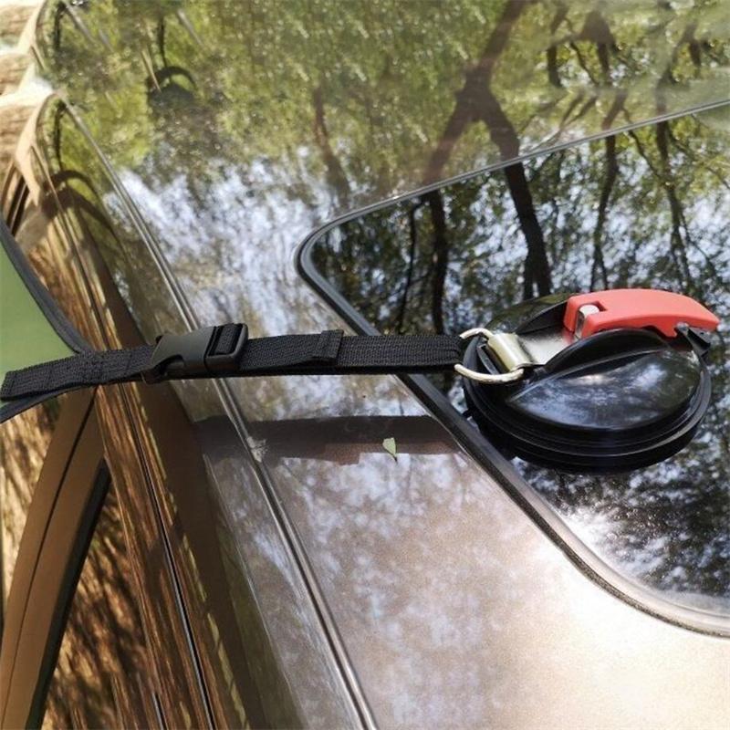 Venkovní Camping Přísavka Kotva s pojistným hákem pro auto Camping Markýza Kuchyň Koupelna Extra silné přísavky do auta