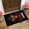 Personalized Name Deadpool Armor Living Room Non-Slip Area Rug Soft Carpet for Bedroom Kids Playroom Sofa Office Home Decor Doormat