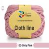 Hilo de Lana Grueso de Alta Elasticidad para Ganchillo, Tejido, Zapatillas DIY y Manualidades