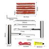 Car Tire Repair Kit With Box Tire Puncture Emergency Repair Tools Car Motorcycle Bicycle Tyre Repairing Tool Set Easy To Use
