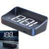 Daytime Visibility 90*45*14mm GPS Speedometer Digital Speedometer Digital HUD ABS+PC Material Bright Visibility