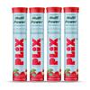 The Plant Fix Plix Multivitamínico Multi Power + Vinagre de Maçã 15 Comprimidos Efervescentes Pacote com 4 Sabor Maçã