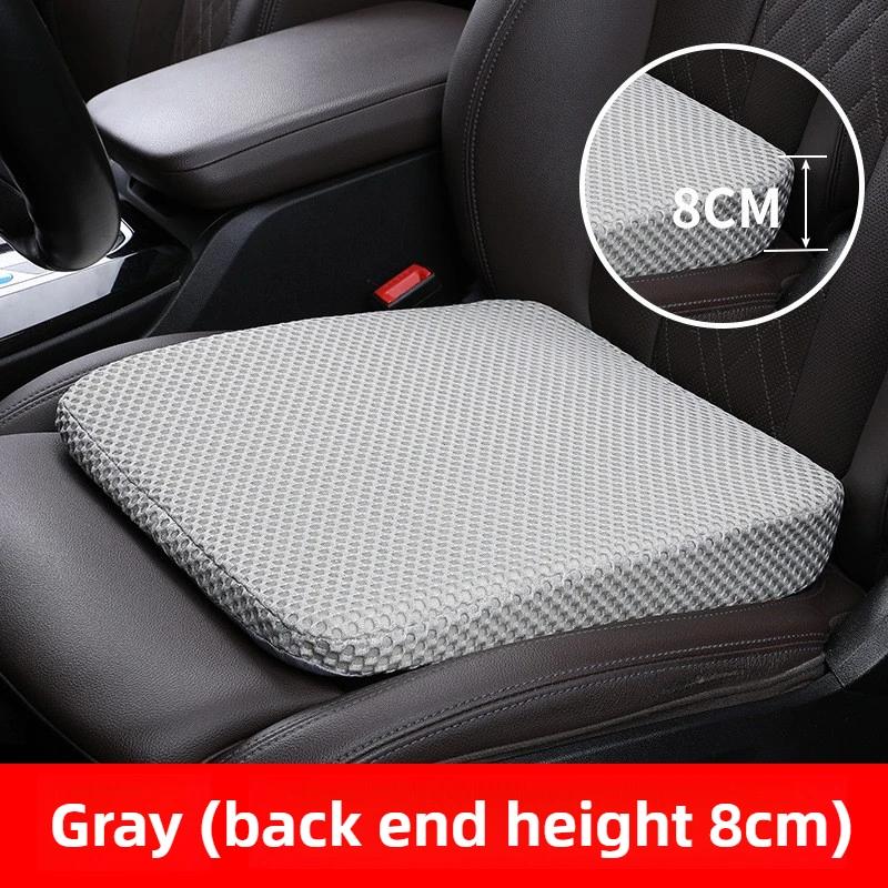 Car Breathable Height increasing pad  Mesh Thickened Sedentary Seat Cushion Car Seat Booster Cushion Honeycomb Memory Cotton Car