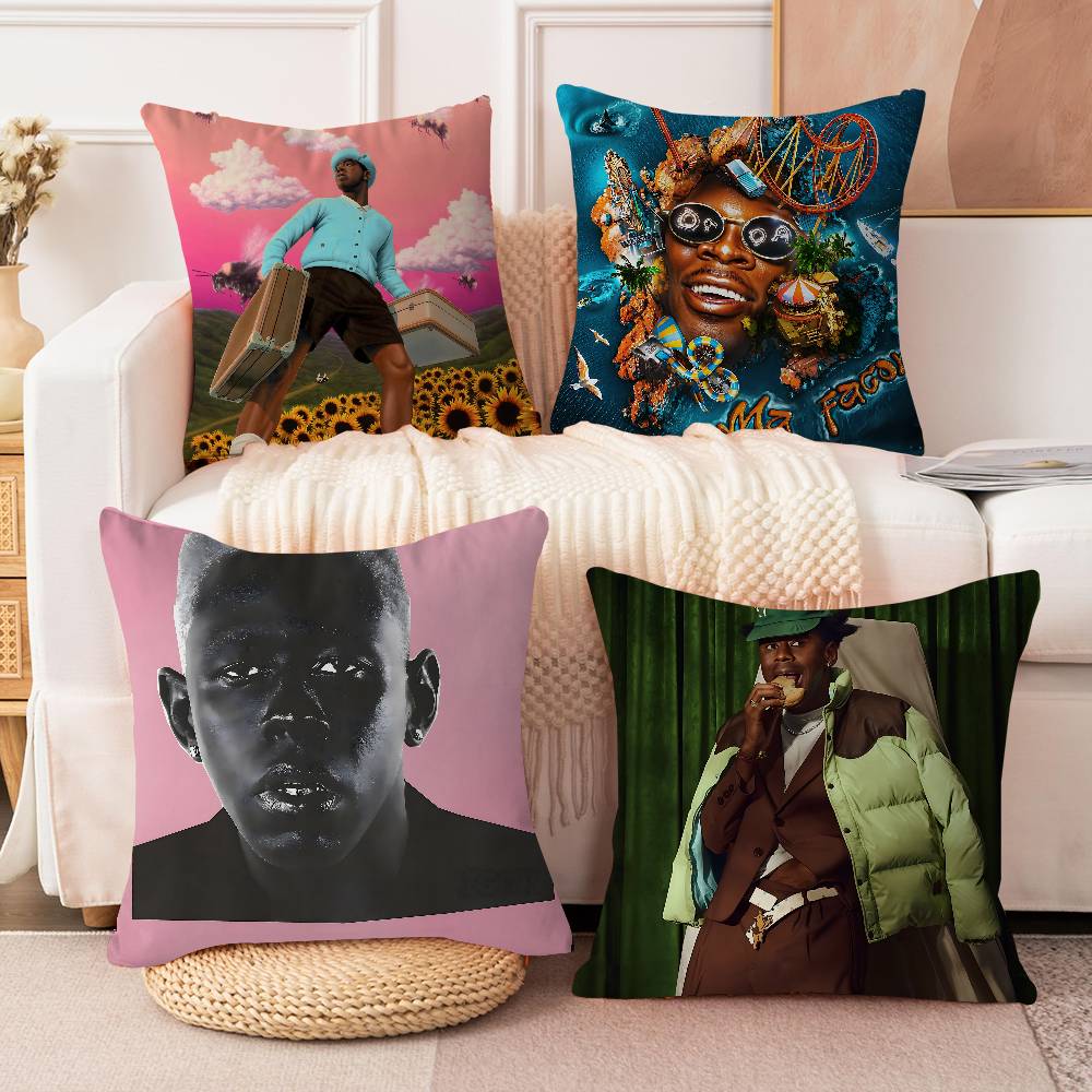 T-TylerS The Creator Cushion Cover Decorative Pillow Sofa Home Decor Case Pillow Cases