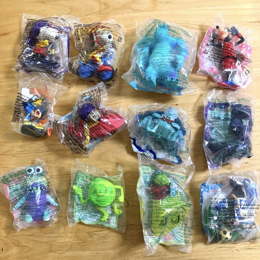 

[USED] McDonald s Happy Meal Monsters, Inc. Figures (12-piece set)