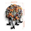 Witch Leg Wreath Halloween Decoration with Realistic Design for Outdoor and Indoor Use