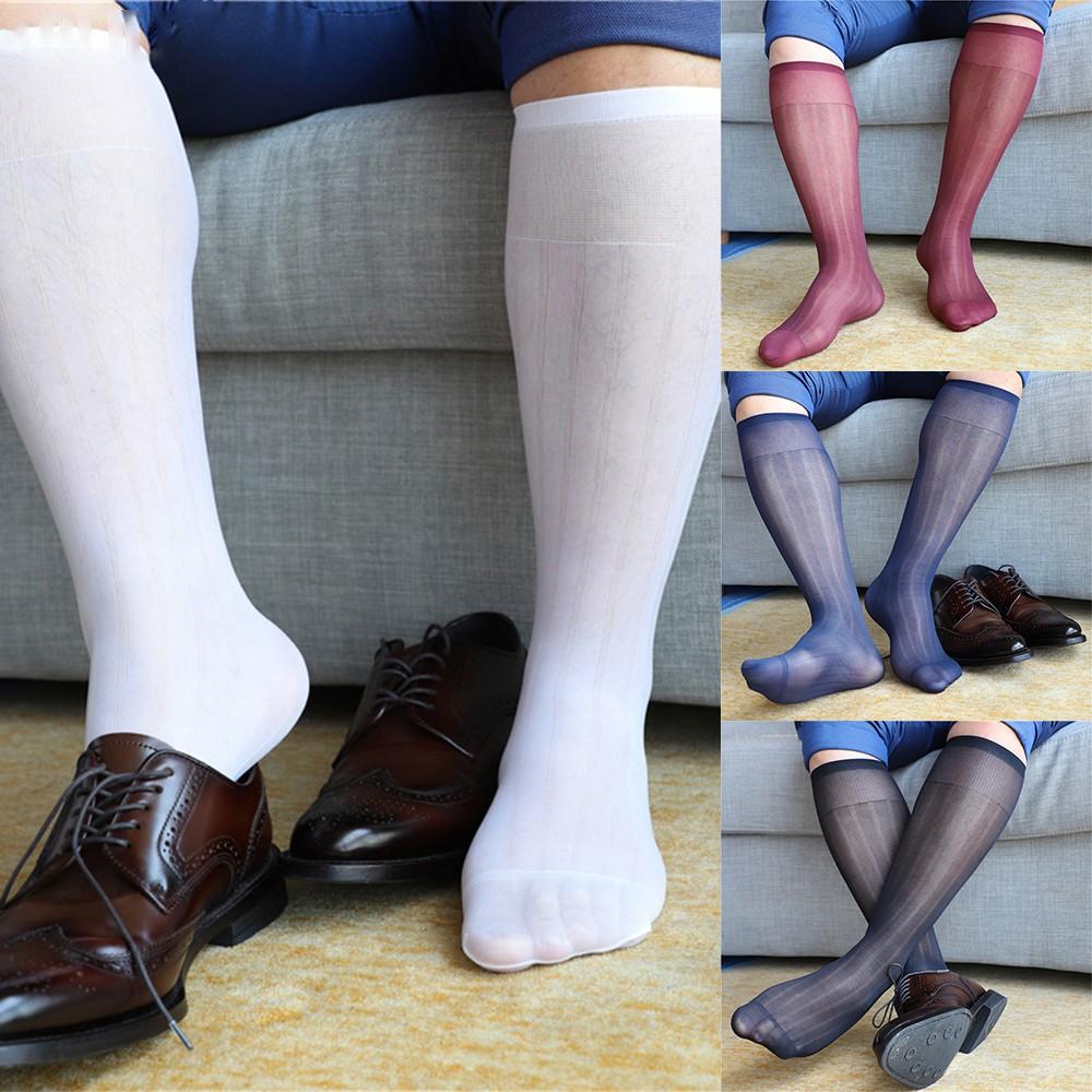 Skarpety męskie Skarpetki na łydki Przezroczyste, oddychające skarpetki na łydki Wygodne