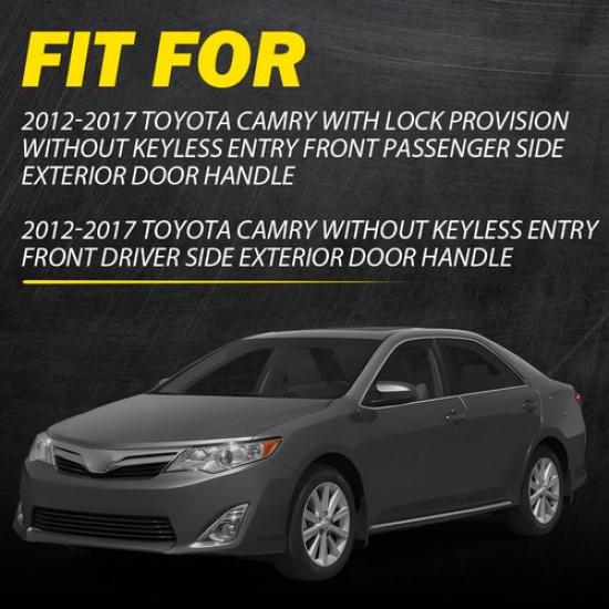 Front Outside Outer Car Door Handle Left or Right for 2012-2017 Toyota Camry EXV