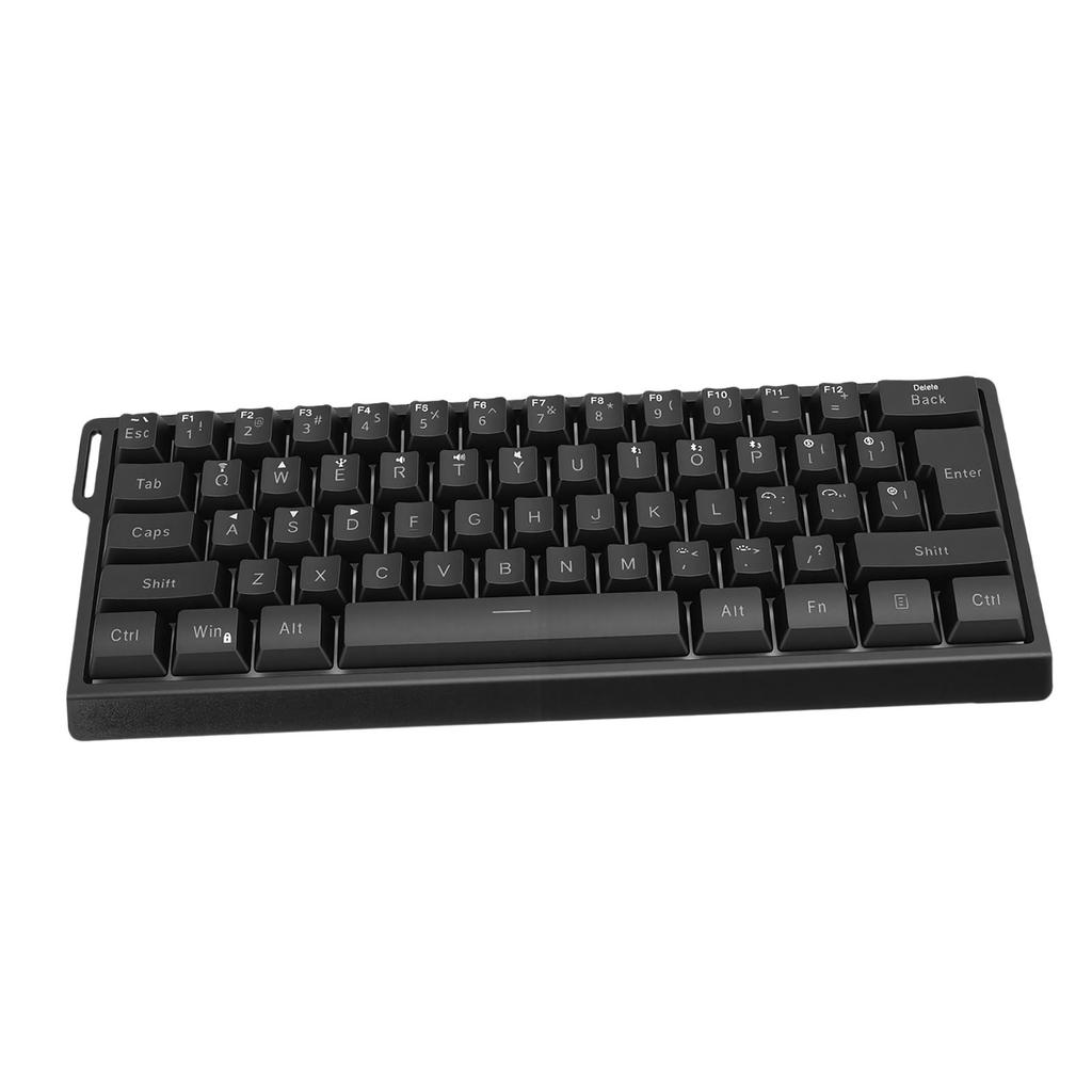 Wireless Mechanical Keyboard 61 Keys   2.4G Wired RGB Lighting Mechanical Gaming Keyboard with Hanging Rope