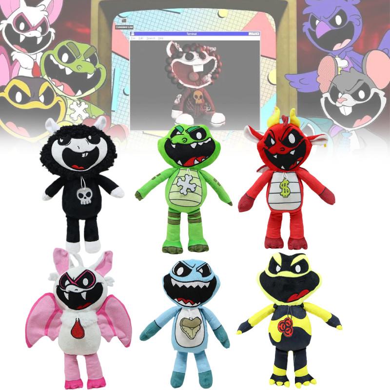 Adorable Nightmare Critters Black Sheep Plush Toy Soft Stuffed Animal For Kids