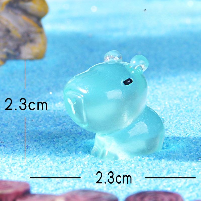 Niedliche und Hässliche Kapibara Handgefertigte Dekorative Artikel Harzhandwerk Mini Ornamente