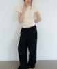 Seuleoum Signature Slim-Fit T-Shirt_Vanilla