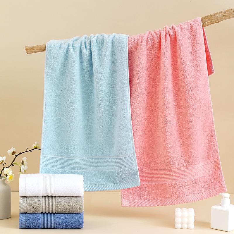 Pure Cotton Face Washing Household Soft Absorbent Thickened Cotton Bathing for Men and Women Adult Couple Facial Towel