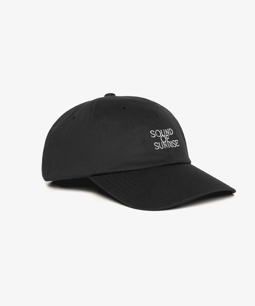 Saundeuobeuseonlaijeu Cotton Twill Cap Black