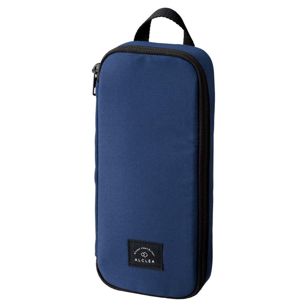 LIHIT LAB ALCLEA Box Pencil Case, Large, Navy, A7924-11