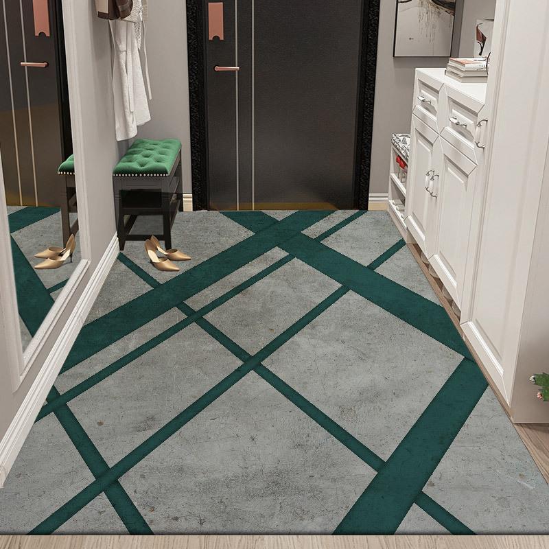 Entrance Carpet Classic Floor Mat Dust Scrapping Home Soft Pastoral Style Carpet Retro Decor Rugs