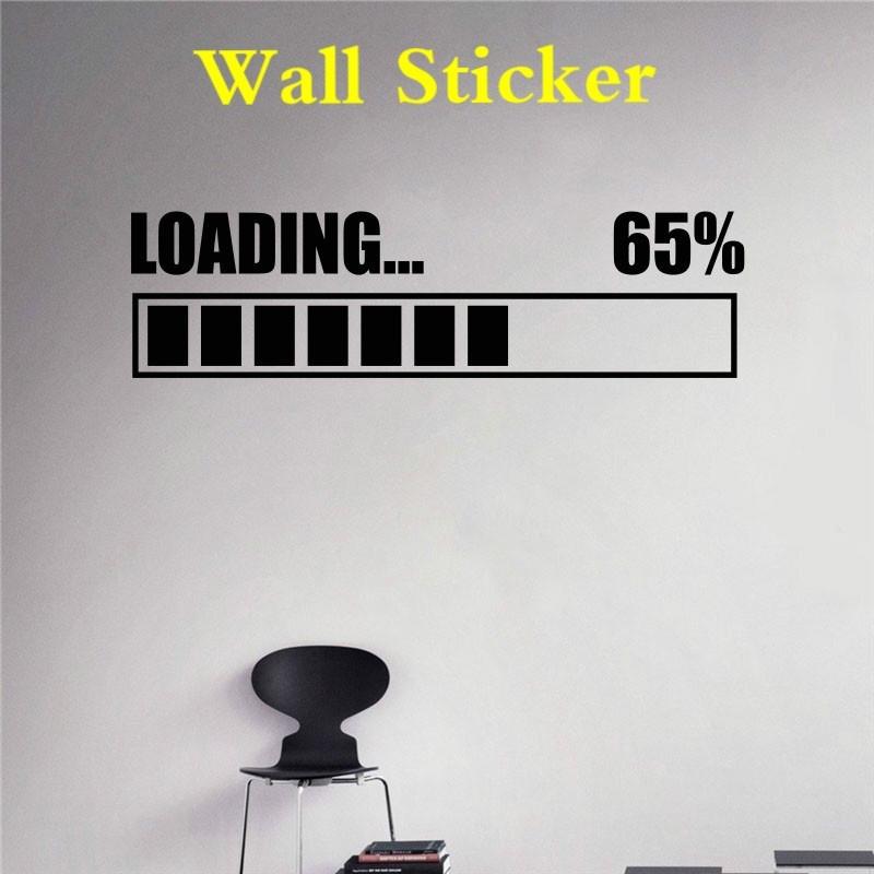 

Настенные наклейки Виниловая наклейка Загрузка Геймер Игровая наклейка на стену Соседи по комнате Домашний декор