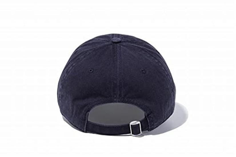 [New Era] 9TWENTY Cross Strap Washed Cotton Basic 12 Colors Men's Hat Embroidered Classic Low Cap  Free Size 2.Navy