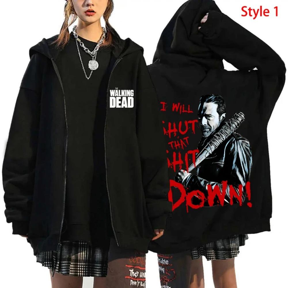 Nové Populární TV Tištěné Mikiny, Pánské a Dámské Módní Mikiny na Zip, Harajuku Mikiny, Hip-hopové Streetwearové Bundy, Svrchní oděv