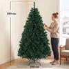 Artificial Christmas Tree 180cm 700 Tips Foldable Steel Stand