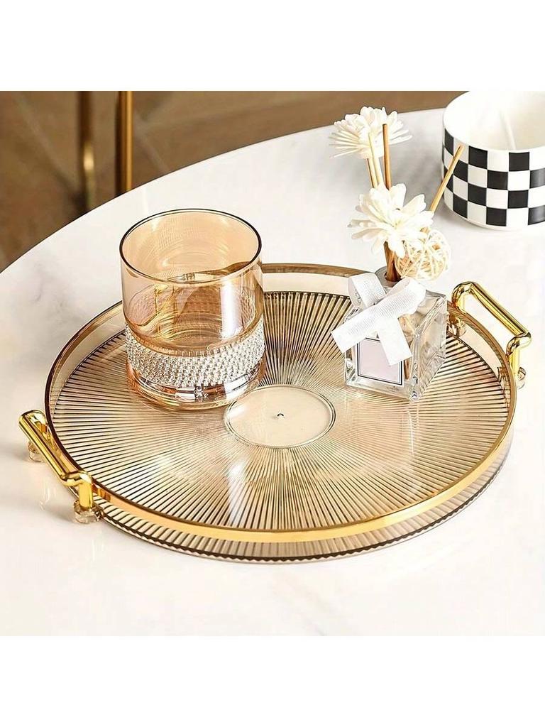 1 acrylic dessert tray, reusable snack tray, breakfast tray, cake tray, decorative fruit tray, cupcake tray, creative cake tray