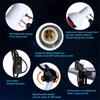 E27 Base 150W Infrared Therapy Light - 360° Clamp | Beauty & Health Home Muscle Relief Spa Lamp (White)