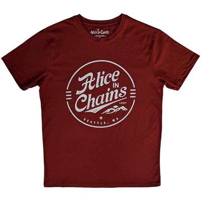 Alice In Chains Circle Emblem Official T-shirt Men Unisex