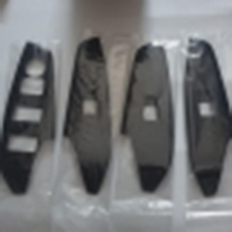 Fits 17-19 Mazda 3 Axela Glass Switch Panel Car Window Lifter Button Frame Handle