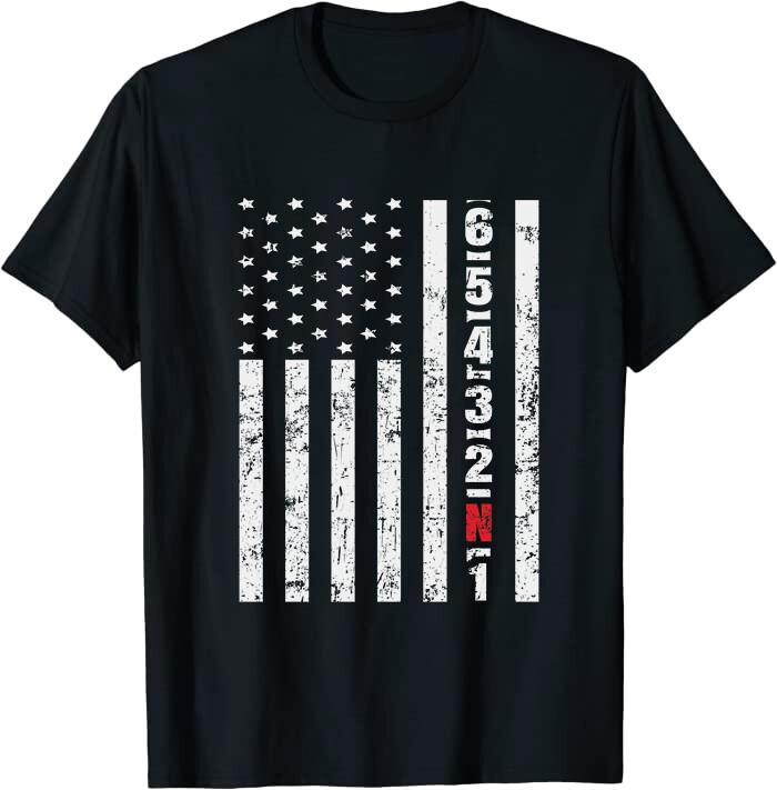 

American Motorcycle Crotch Rocket Gear Shifting Unisex T-Shirt XXL