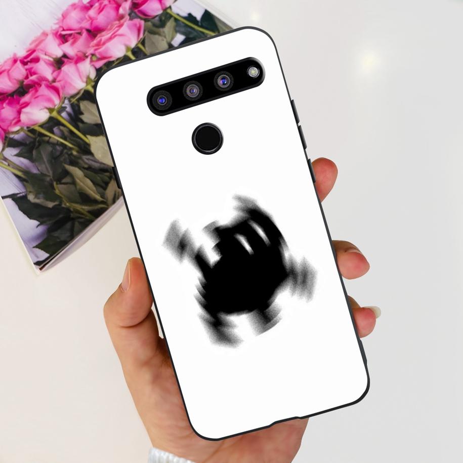 For LG V50 ThinQ 5G Case LM-V500EM Phone Cover Fashion Flower Butterfly Soft Silicone Back Cover For LG V40 V50s Thinq 5G Bumper
