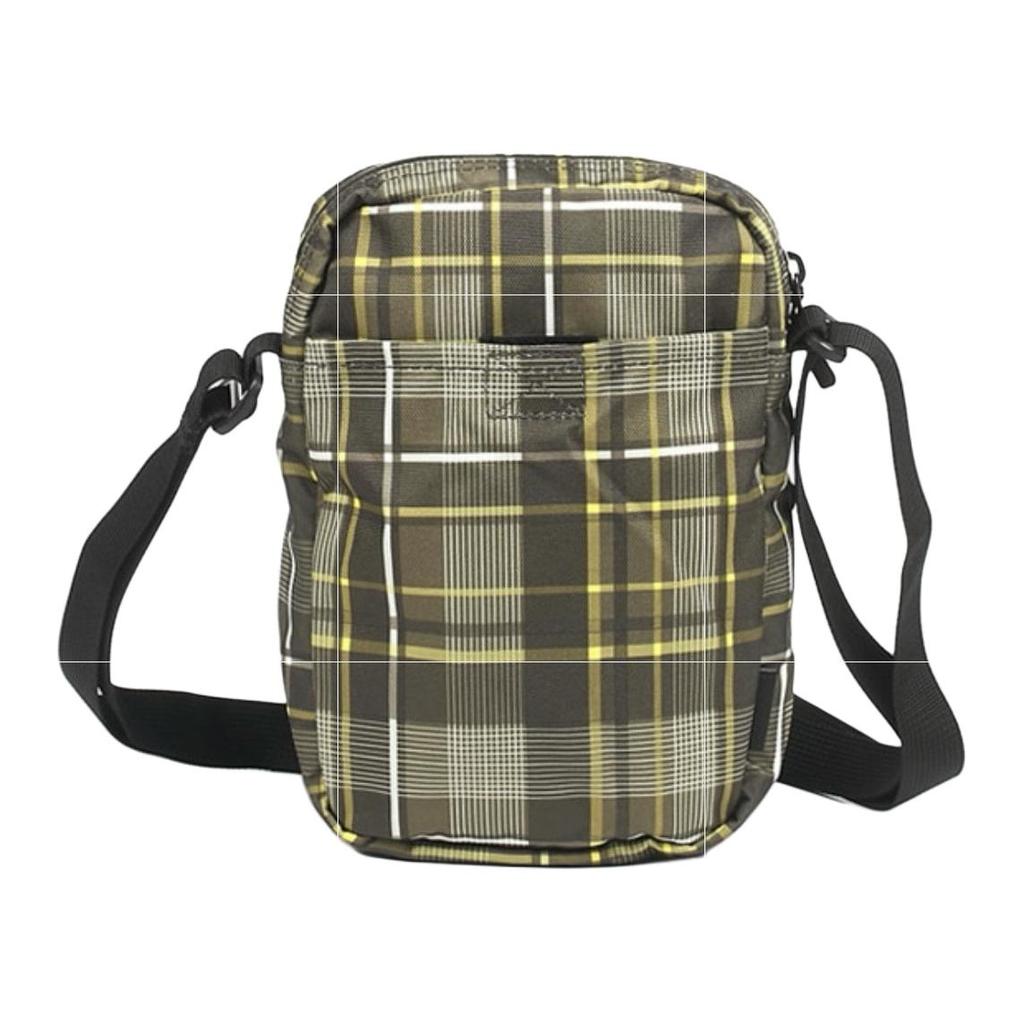 Nike Karomuster Polyester Umhängetasche Unisex Taschen Braun BA3124-210