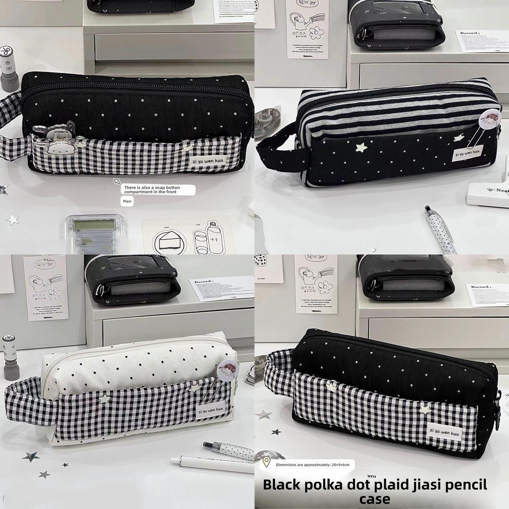 Soft Mousse Pencil Case Large Capacity Storage Bag For Girls Office Use