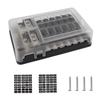 12-Way Fuse Block Damp-Protection Cover Sticker for Vehicle Truck
