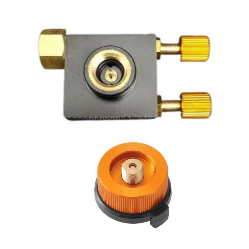 Small Conversion Adapters Set Universal Heat Resistant Materials For Emergency Travel Accessories