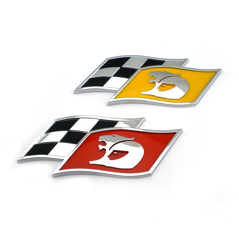 Chrom Löwe Flagge Commodore Kombi Clubsport GTS Senator Plakette Aufkleber Kunststoff HSV 3D Plakette Emblem