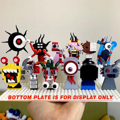 Action Figure Parassiti Blocchi da Costruzione Horror Dark Sprunkie Toys Oren Wenda Mattoncini Giocattoli Assemblati per Bambino Regalo di Natale Pasqua