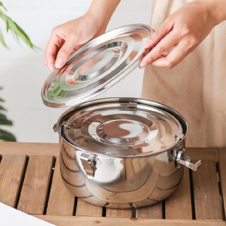 Sturdy Stainless Steel Food Box Home Accessory Designs for Outdoor Activity Food Organizers Meal Organization