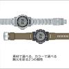 Casio Pro Trek Climber Line Solar Radio Watch Men's Dark Coyote Color Eco-Friendly Material PRW-35LD-5JF