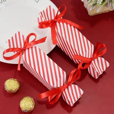 Creative Valentine's Day Paper Gift Box Red DIY Valentine's Day Candy Container Colorful Paper Packaging