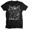 Unisex-Shirt Baumwolle Oversize Große Größe Kaiser Im Nachtschatten Finsternis T-Shirt BLACK Metal Band